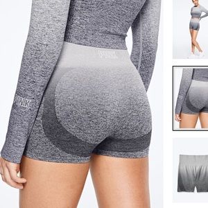Seamless workout shorts